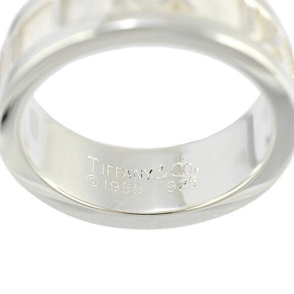 Tiffany & Co. Atlas ring 1995 sterling silver Size 5 - Picture 4 of 6